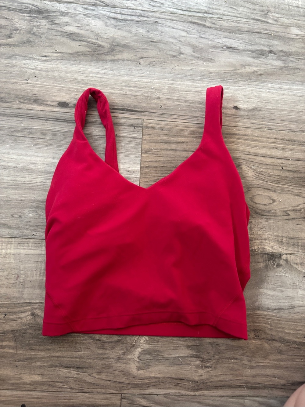 lululemon athletica Red Sports Bra Tank